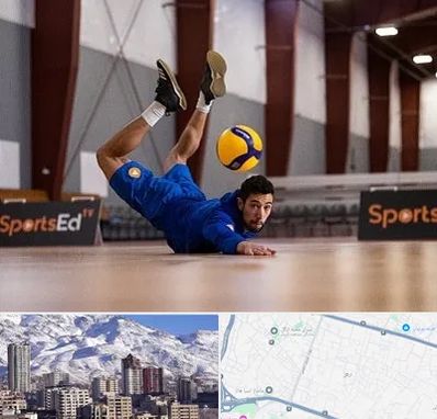 آموزشگاه والیبال در ازگل