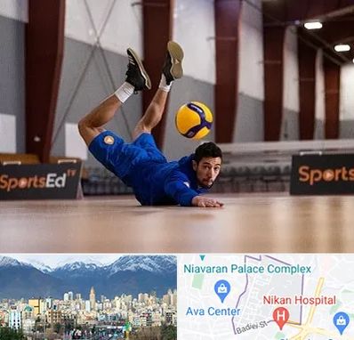 آموزشگاه والیبال در آجودانیه