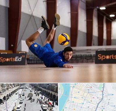 آموزشگاه والیبال در نادری اهواز