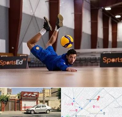 آموزشگاه والیبال در باجک قم