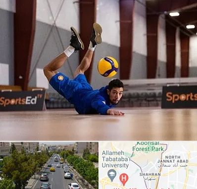 آموزشگاه والیبال در شهران