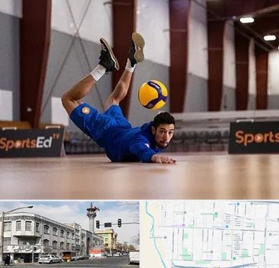 آموزشگاه والیبال در 17شهریور