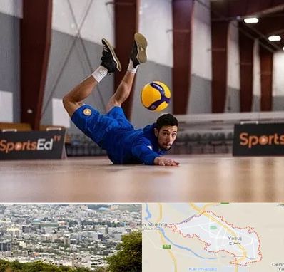 آموزشگاه والیبال در یاسوج