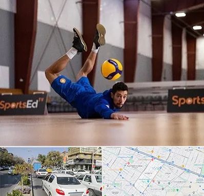 آموزشگاه والیبال در مفتح مشهد