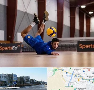آموزشگاه والیبال در شریعتی مشهد