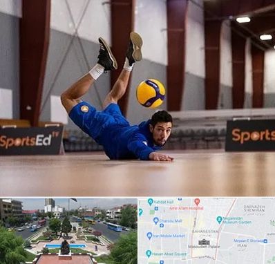 آموزشگاه والیبال در بهارستان