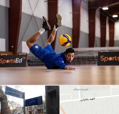 آموزشگاه والیبال در سی متری جی
