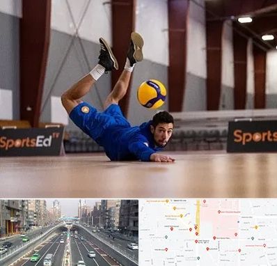 آموزشگاه والیبال در توحید