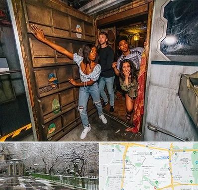 اتاق فرار هیجانی در باغ فیض