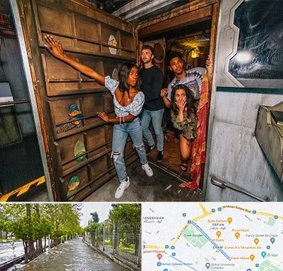 اتاق فرار هیجانی در خیابان ارم شیراز