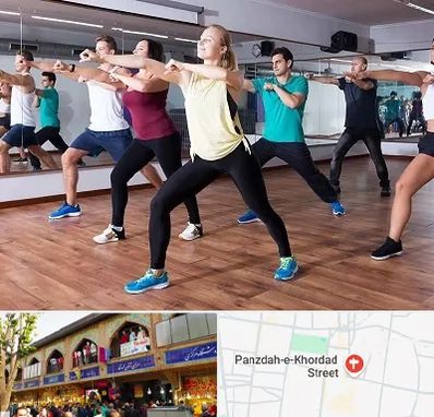 کلاس زومبا در 15 خرداد