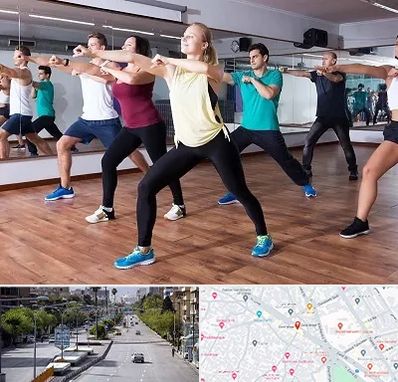 کلاس زومبا در خیابان زند شیراز