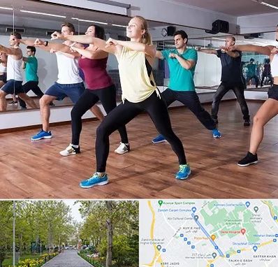کلاس زومبا در قدوسی غربی شیراز