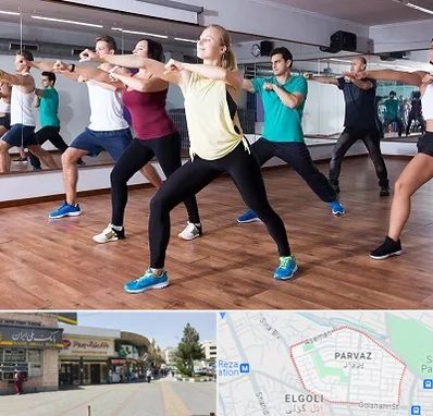 کلاس زومبا در پرواز تبریز