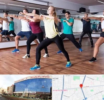 کلاس زومبا در نصف راه تبریز