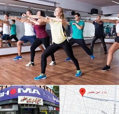 کلاس زومبا در امین حضور