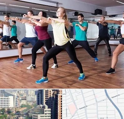 کلاس زومبا در خیابان بهشتی