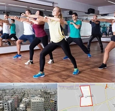 کلاس زومبا در شمس آباد تهران