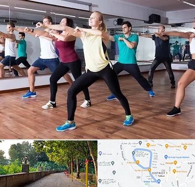 کلاس زومبا در بلوار گیلان رشت