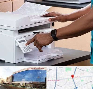 کافی نت در نصف راه تبریز