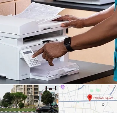 کافی نت در میدان فردوسی تهران