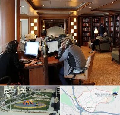 کافی نت آنلاین در مرزداران تبریز