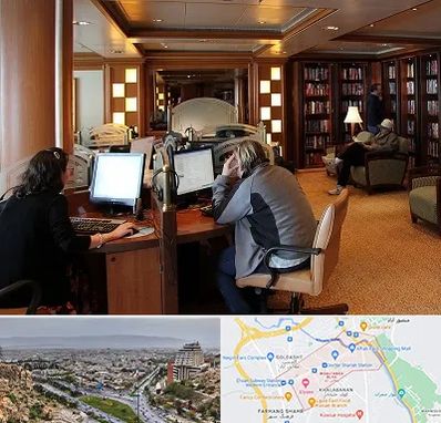 کافی نت آنلاین در معالی آباد شیراز