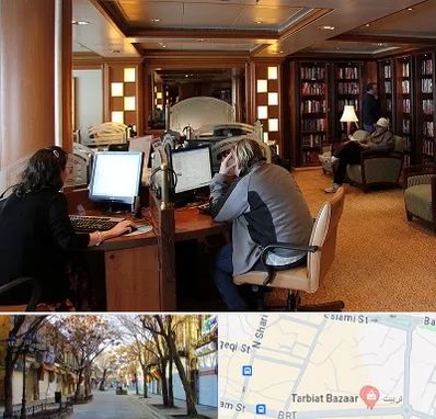 کافی نت آنلاین در تربیت تبریز