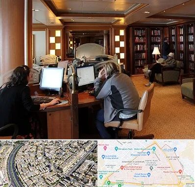 کافی نت آنلاین در شهرک غرب مشهد