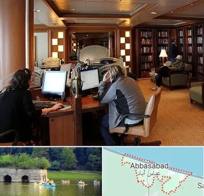 کافی نت آنلاین در عباس آباد