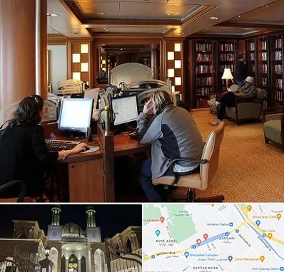 کافی نت آنلاین در زرگری شیراز