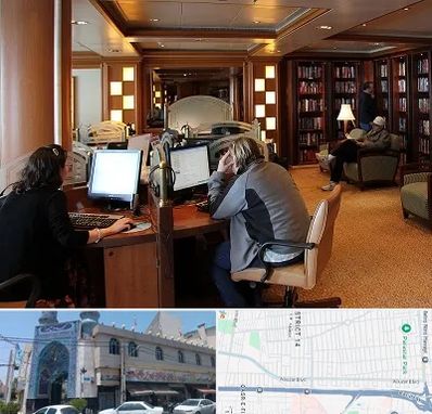 کافی نت آنلاین در بلوار ابوذر