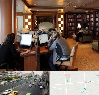 کافی نت آنلاین در خیابان دامپزشکی