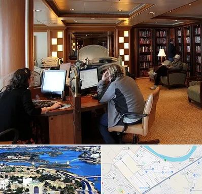 کافی نت آنلاین در کوروش اهواز