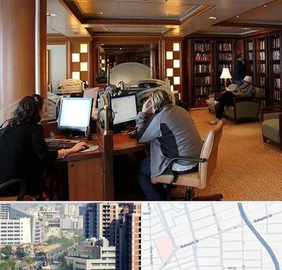 کافی نت آنلاین در خیابان بهشتی