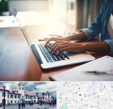 کافی نت غیر حضوری در میدان شهرداری رشت