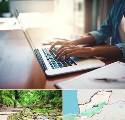 کافی نت غیر حضوری در گلستان