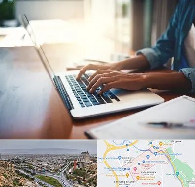 کافی نت غیر حضوری در معالی آباد شیراز