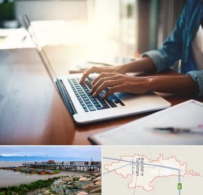 کافی نت غیر حضوری در بندر ترکمن