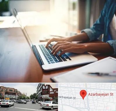 کافی نت غیر حضوری در خیابان آذربایجان