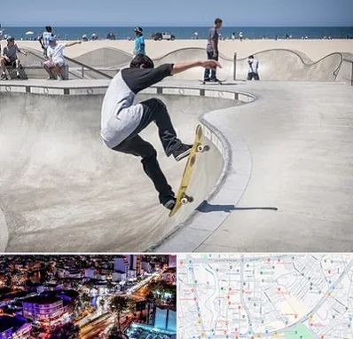 پیست اسکیت در منظریه رشت