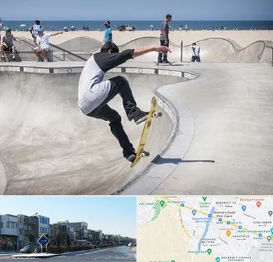 پیست اسکیت در شریعتی مشهد