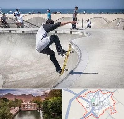 پیست اسکیت در دامغان