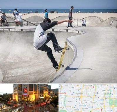 پیست اسکیت در جنت آباد تهران