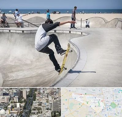 پیست اسکیت در منطقه 18 تهران