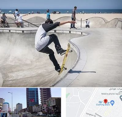 پیست اسکیت در چهارراه طالقانی کرج