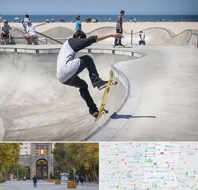 پیست اسکیت در منطقه 12 تهران