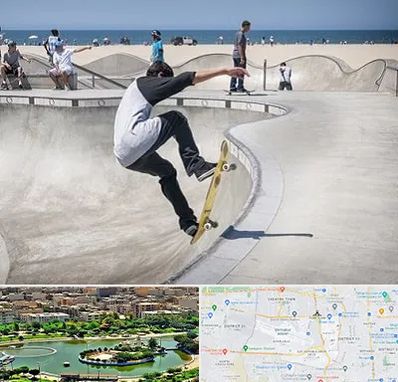 پیست اسکیت در منطقه 9 تهران