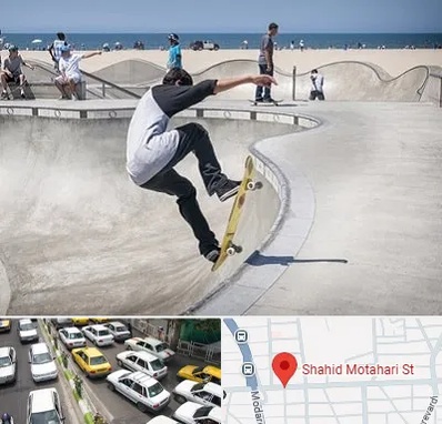 پیست اسکیت در مطهری تهران
