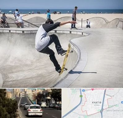 پیست اسکیت در خطیب تبریز